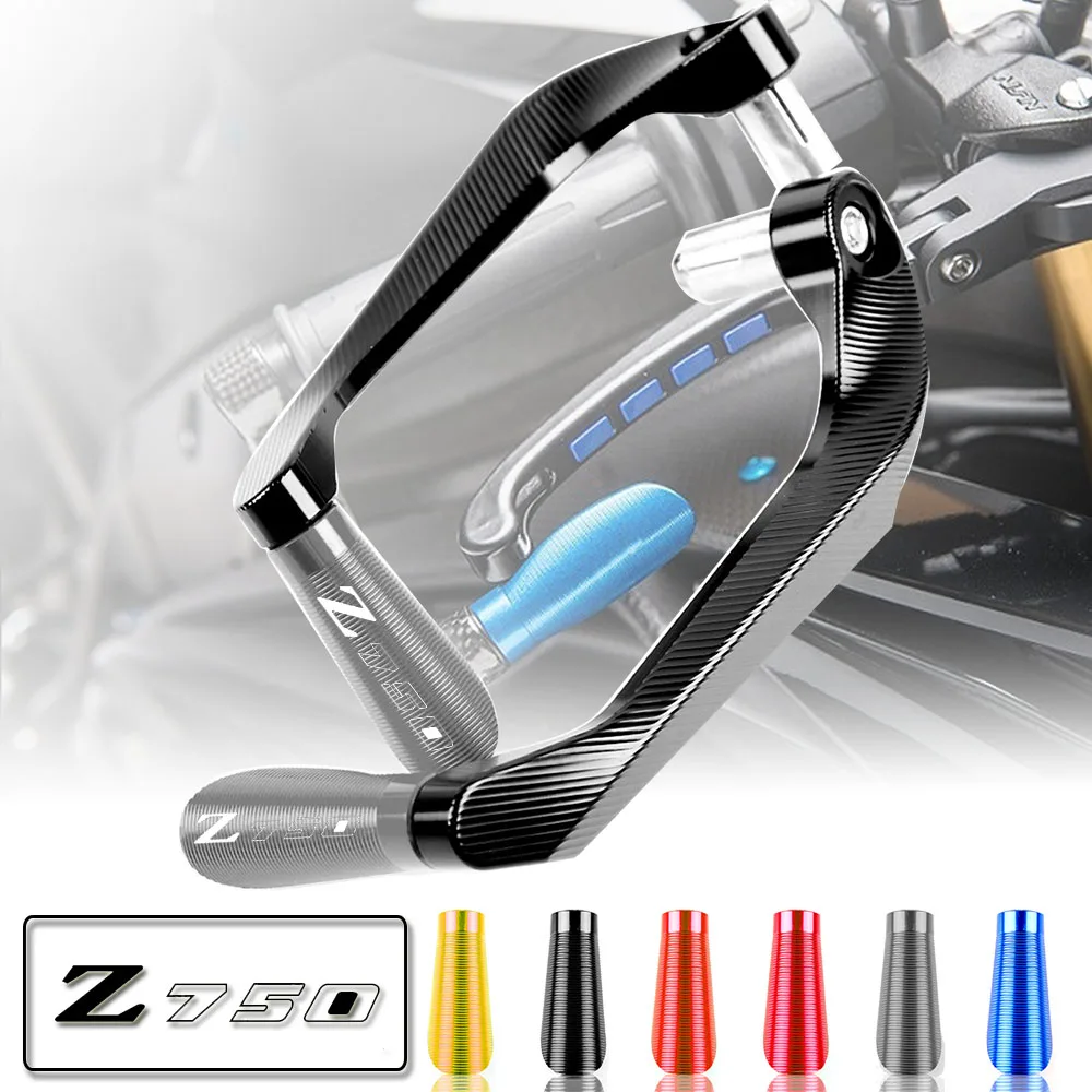 

For KAWASAKI Z750 Z 750 Z750S Z750R Motorcycle 7/8" 22mm Universal Handlebar Grips Guard Brake Clutch Levers Guard Protector