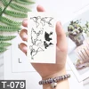 Geometry cool Temporary Tattoo Sticker Women Minimalist lines pattern Body Art New Design Fake Men Tattoos ► Photo 3/6