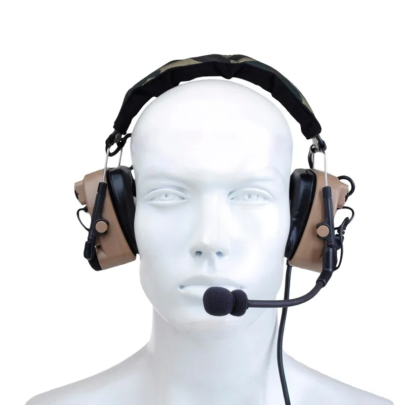 Z TAC Z038 Tactical Combat Zcomtac Iv Headset Noise canceling Headphones Hunting Headset With Supporting Standards 2