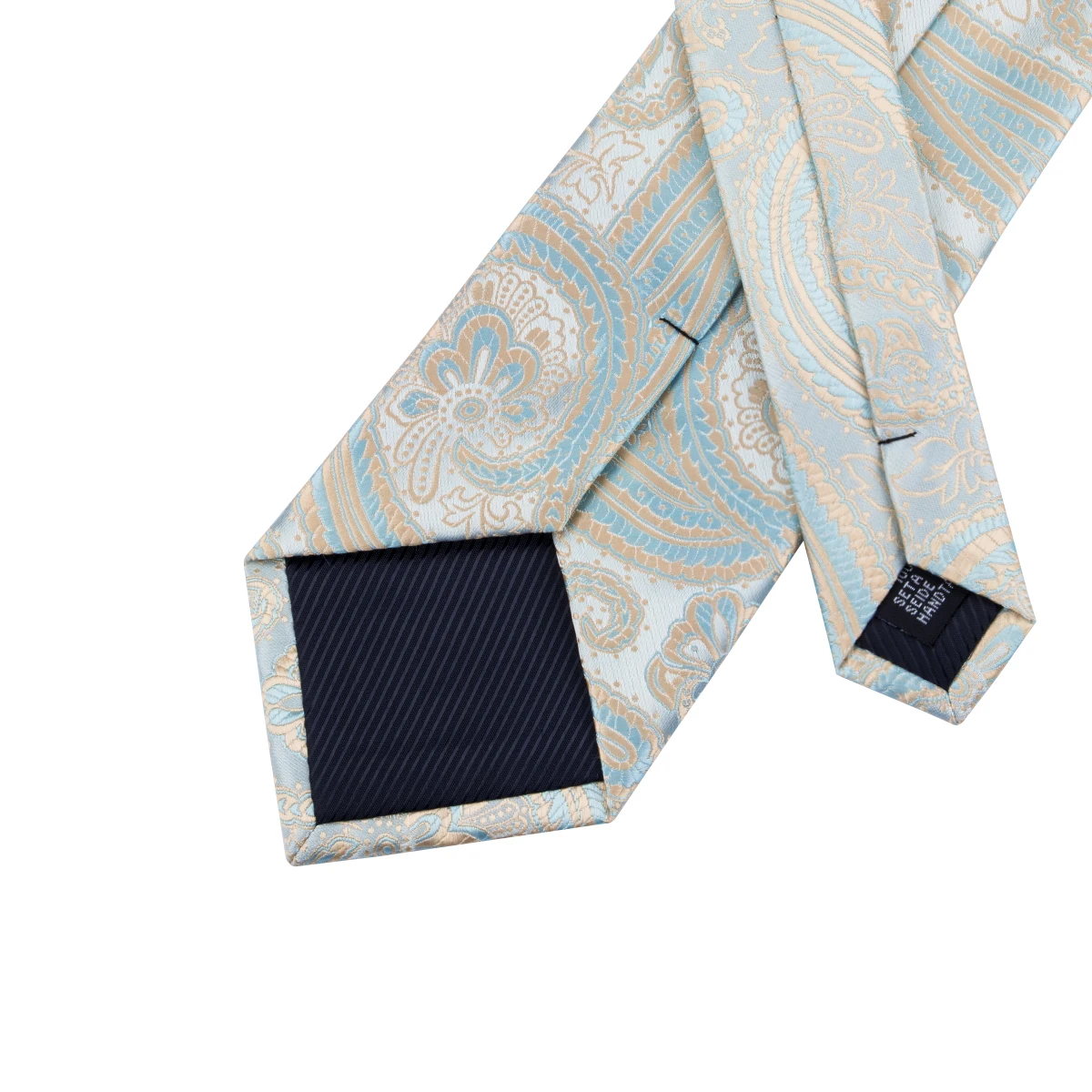 DN-1732 шелковые мужские галстуки для мужчин роскошный цветочный Шелковый Галстук Для Свадебное торжество деловая встреча Пейсли жаккаре тканый мужской галстук 8,5 см галстук