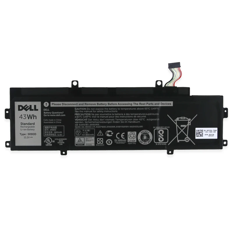 Аккумулятор для ноутбука Dell Chromebook 11 3120 P22T встроенный планшет 5R9DD XKPD0