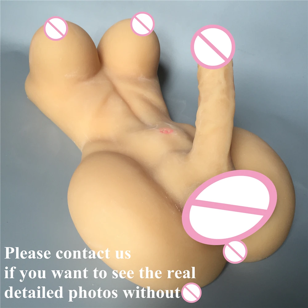 Real solid silicone life size Lady boy with big breast and penis font b sex b