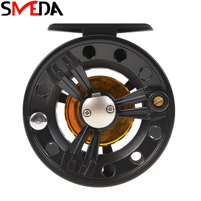 Special Offers Fly Fishing Reels Pesca Baitcasting Reel Aluminum Alloy Fishing Reel 5/6 Weight  Left Right Interchangeable Fly Reel Spool
