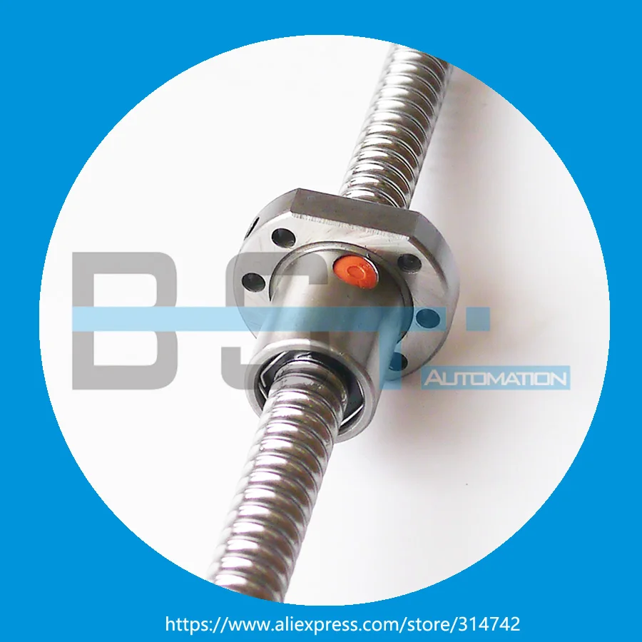 Проката ballscrew 1204 L 350 мм ШВП SFU1204 ballnut с Стандартный конечной обработки работы