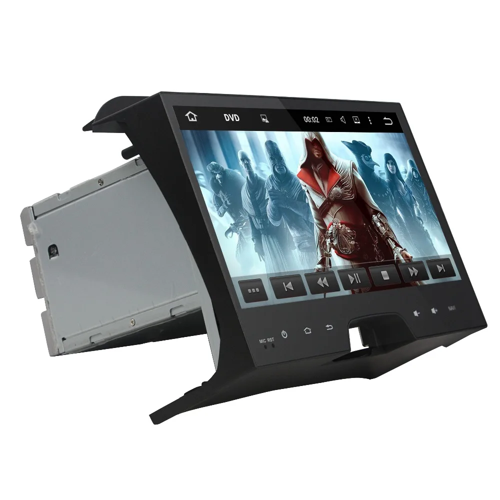 Top KLYDE 10.1" 2Din Android 8.1 Car Radio For KIA SPORTAGE 2010-2012 Car Audio 2+16GB Stereo Multimedia Player Mirror Link 1024*600 2