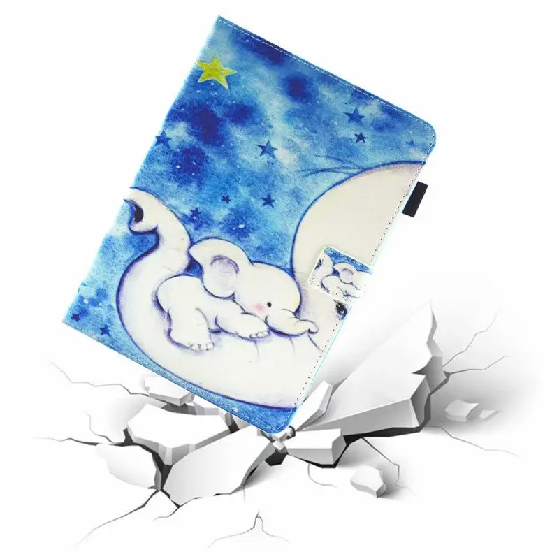 Модный окрашенный чехол для планшета Apple Ipad Mini 1 2 3 4 7 9 дюймов умный девочки кошки