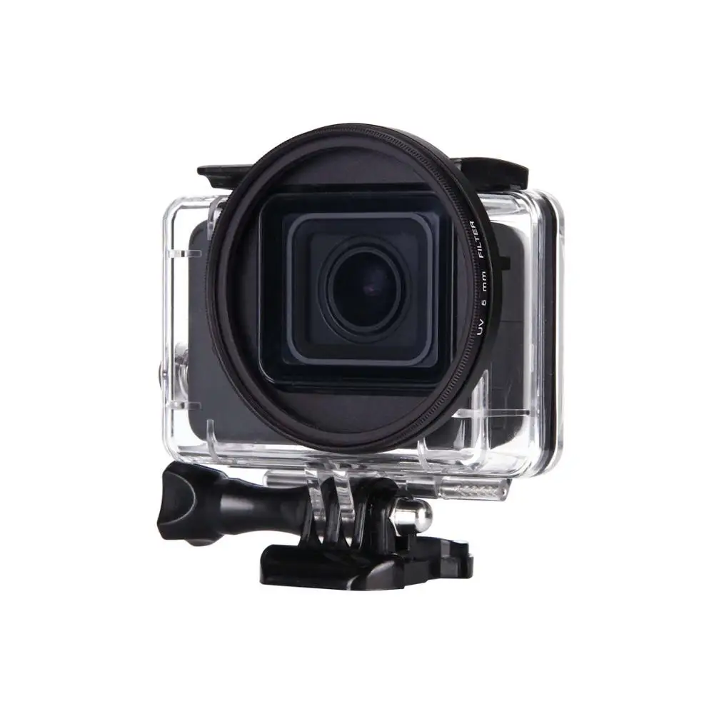 58 мм УФ CPL фильтр для Go Pro Hero 5 переходное кольцо Очки УФ CPL объектива защитный Кепки для GoPro герой 5 действий Камера Интимные аксессуары - Цвет: UV Set