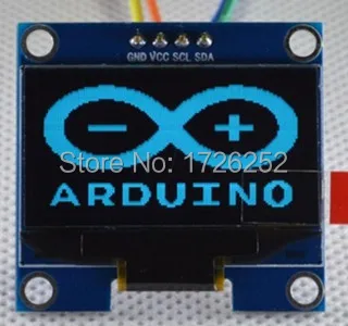 3 5-дюймовый синий модуль OLED SH1106 Привод IC 1 IIC I2C коммуникация | Электроника