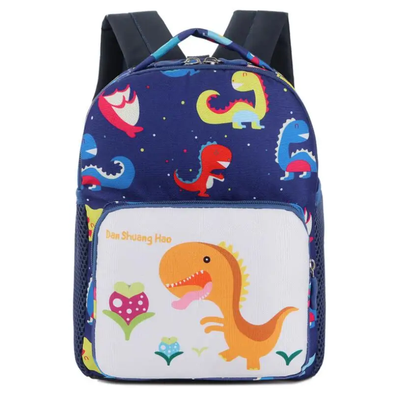 buy New Kids Backpacks Cute Cartoon Dinosaur Printed School Bags for Kindergarten Girls Boys Children Anti lost Bags Nursery Bag