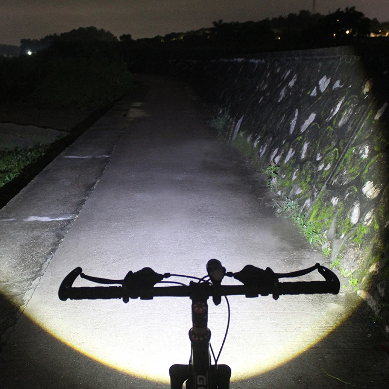 Cheap 8000 Lumen Bicycle Light T6 Bike Light Waterproof Accessories Aluminum alloy Flashlight 5 Model Front Cycling Light Top quality 5
