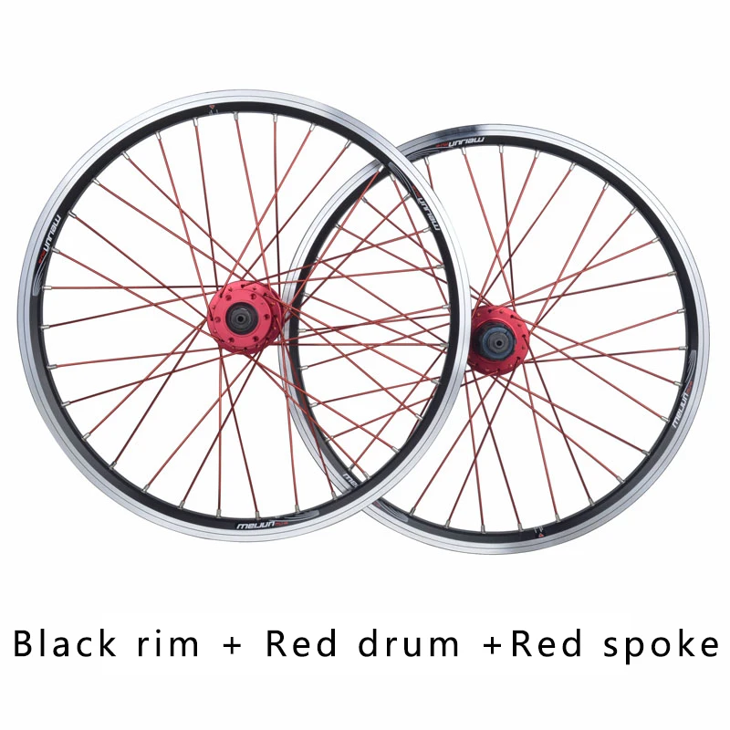 Excellent 20 Inches 406 Folding Bike Wheelset V Disc Brake Wheel Bicycle Clincher Rim Bicycle wheels 2 Excellent 20 Inches 406 Folding Bike Wheelset V Disc Brake Wheel Bicycle Clincher Rim Bicycle wheels 2