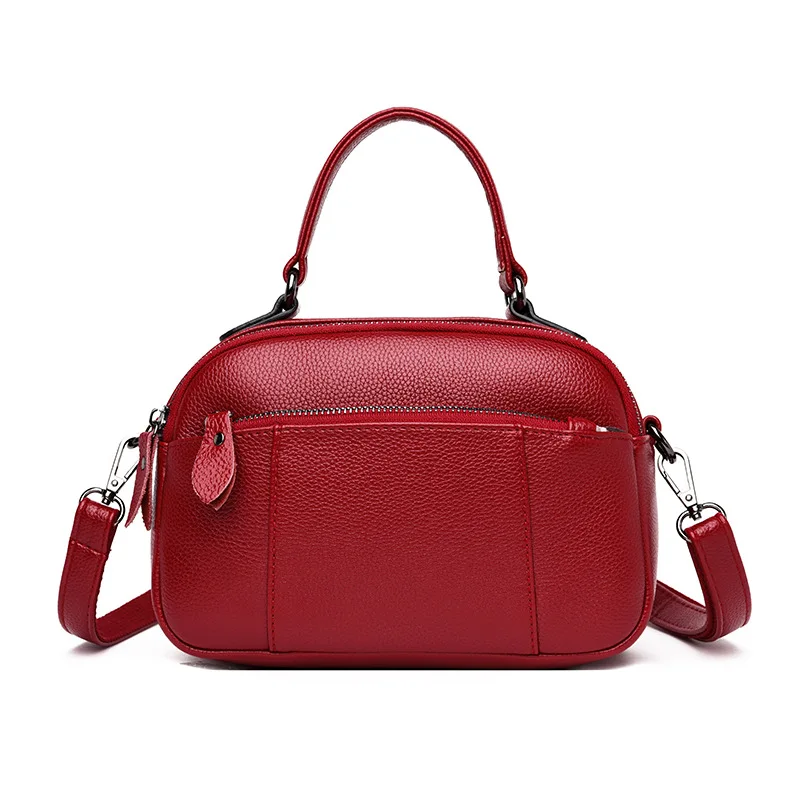 

2019 Vintage Genuine Leather Designer Bag Famous Brand Bolsa Luxury Handbags Women Messenger Bags Cowhide Small Shoulder C1117
