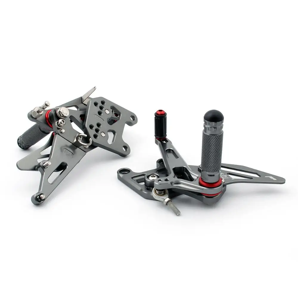 Artudatech регулируемые Задние подножки педали для Honda CBR600RR 2007 2008 CBR 600RR обтекатель