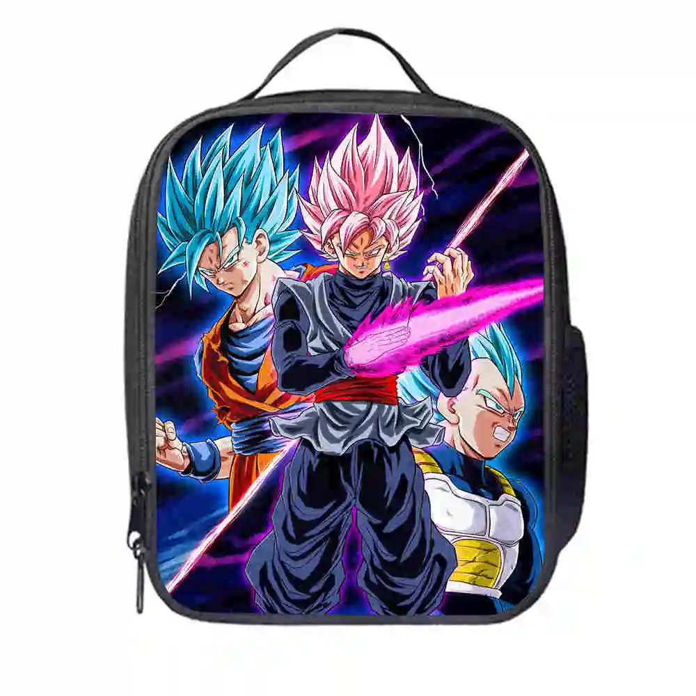 Dragon Ball обед мешок Индивидуальные Torankusu Гоку Супер Saiyan подростков обувь для мальчиков девочек детская школьная сумка изолированный охладитель - Цвет: 027LB60