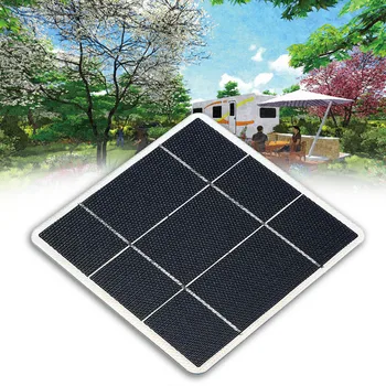 

DIY Small Size Solar Panels 5W 1.5V ETFT Honeycomb Surface 25 Percent Conversion Rate Solar Panel System for Car RV Homeuse
