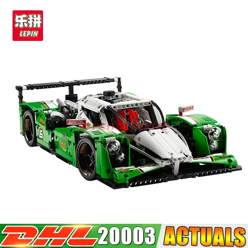 

2018 1249PCS LP 20003 Technic Series The 24 hours Race Car Building AssembLPd Blocks Bricks Enlighten Toy 42039