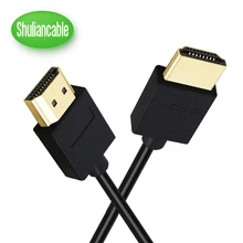 Shuliancable HDMI cable High Speed HDMI 2.0 Male to Male Supports Ethernet 3D 1080P for HDTV LCD PS4/PS4 Pro/ PS3 xbox 360