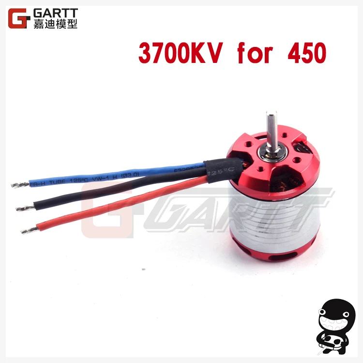 GARTT 3700KV 330W бесщеточный двигатель для 450 Align Trex RC вертолет