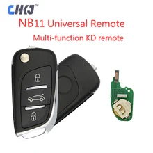 CHKJ(1 шт.) NB11 KD ключ универсальный многофункциональный KD пульт дистанционного управления NB серия ключ управления авто 3 кнопки