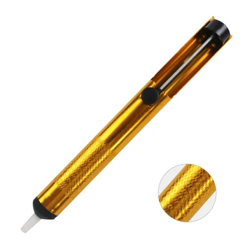 

New aluminum body Suction Tin Solder Suckers Desoldering Gun Soldering Iron Sucker Pen Hand Tools Desoldering Pump DIY