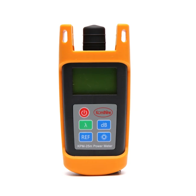 

KomShine KPM-25M FTTH Fiber Optical Handheld Test Tool Fiber Optic Power Meter KPM-25M OPM Tester with SC Connector