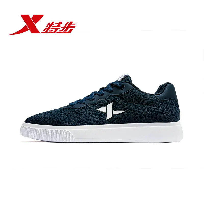 

881219319113 xtep men's shoes shoes 2019 new mesh breathable sports shoes low to help casual Skateboarding sneakers shoes