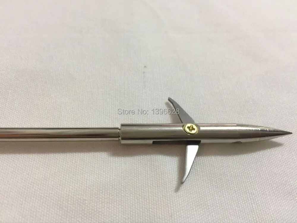 12PK Stainless steel Fishing Arrow Broadheads slingshot arrow tips