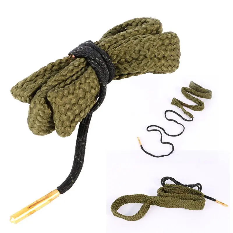 

Outdoor Barrel Cleaning Rope Bore Snake 38/357/380 Cal&9mm Calibre Rifle Barrel Boresnake Hunting Gun Accessories Cleaner Rope