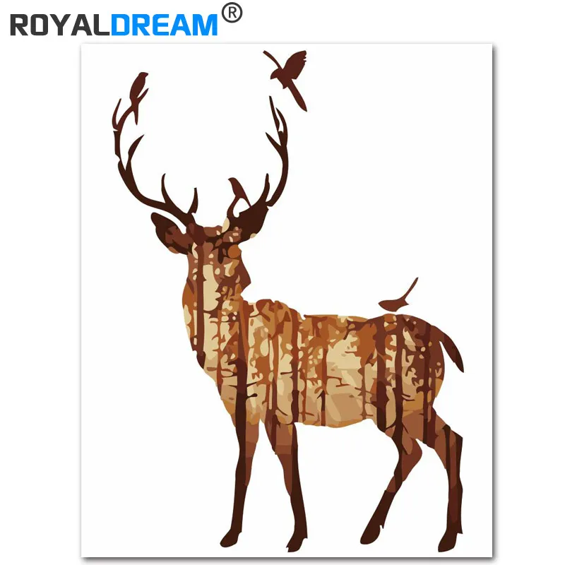 Тени для дерева ROYALDREAM DIY Раскрашивание по номерам акриловая краска ручная