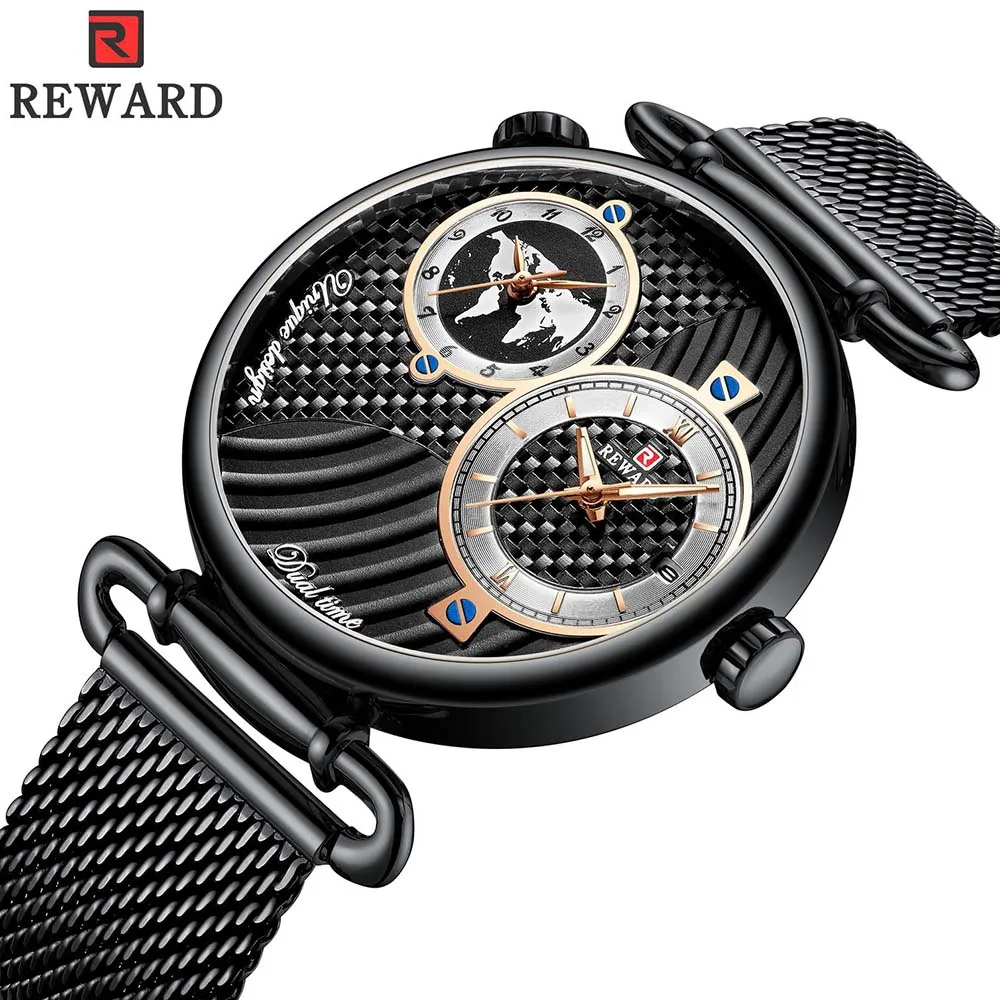

2019 Men Watch Luxury Top Brand Fashion Dress Quartz Watches Mens Business Chronograph Clock Dual Time Arabic Relogio Masculino