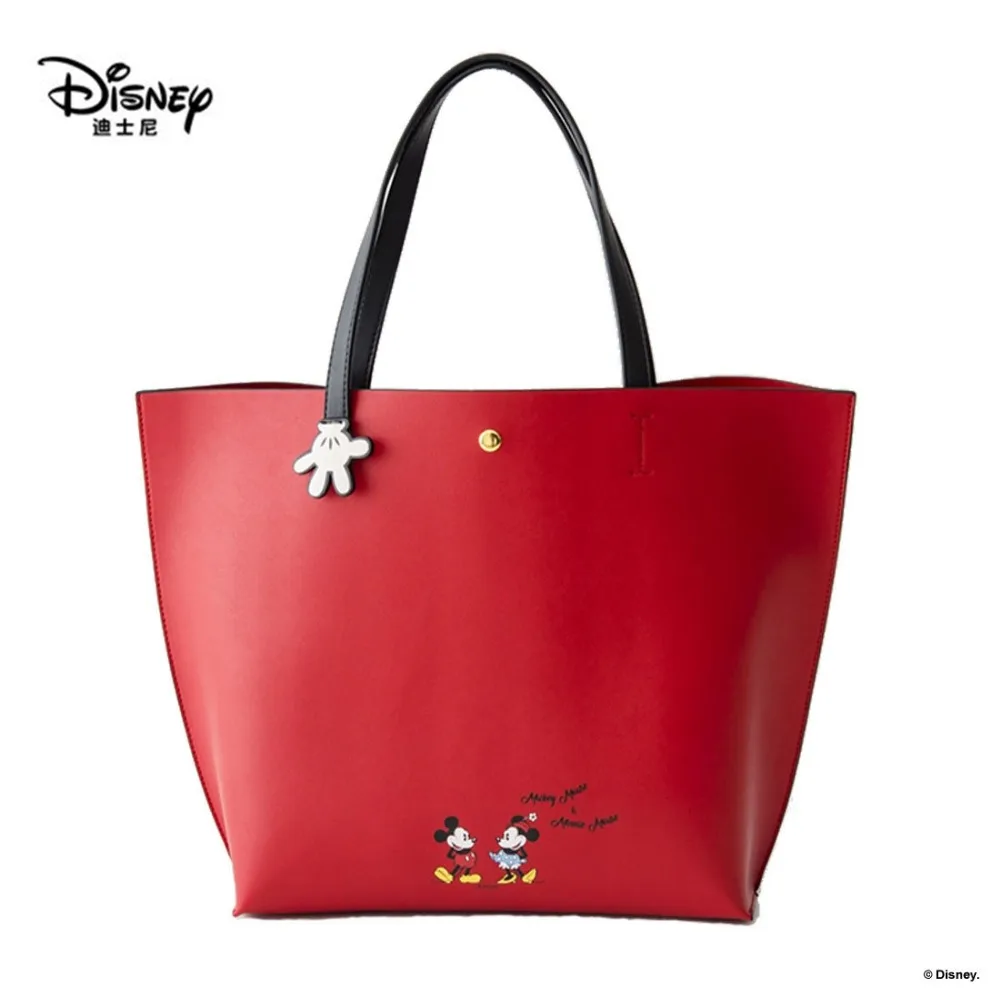 Senhora dos Desenhos Bolsa de Grande Capacidade das Mulheres Bolsa de Mão Disney Mickey Mouse Bolsas Ombro Animados Tote Bolsa da Forma Minnie