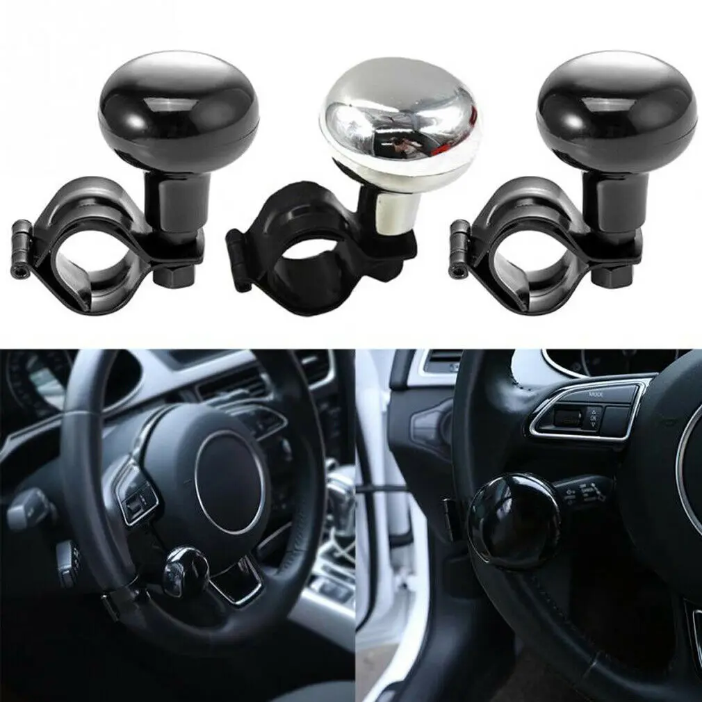 

Universal Car Steering Wheel Aid Handle Power Assister Spinner Knob Safety Ball