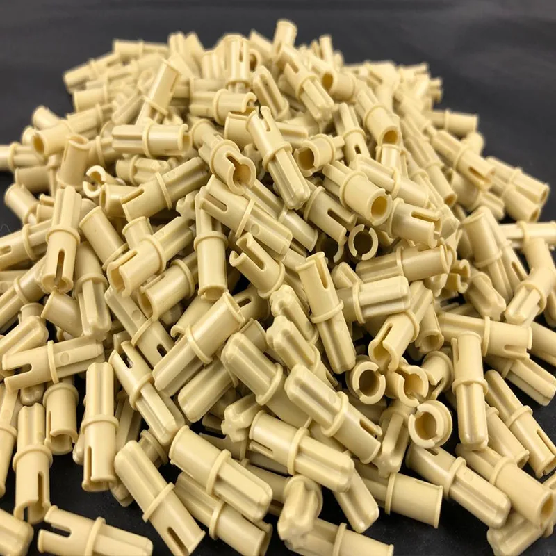 Technic Parts Brick Pin without Frict Ridges Peg Cross Axle Shaft Connector Car Toy Compatible LegoINGlys Bulk Building Blocks