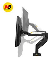 NB F85A Desktop Mechanical Spring Full Motion 22-32 inch Monitor Holder Mount Arm with Two USB Ports Bracket Loading 2-8kgs NB F85A Desktop Mechanical Spring Full Motion 22-32 inch Monitor Holder Mount Arm with Two USB Ports Bracket Loading 2-8kgs