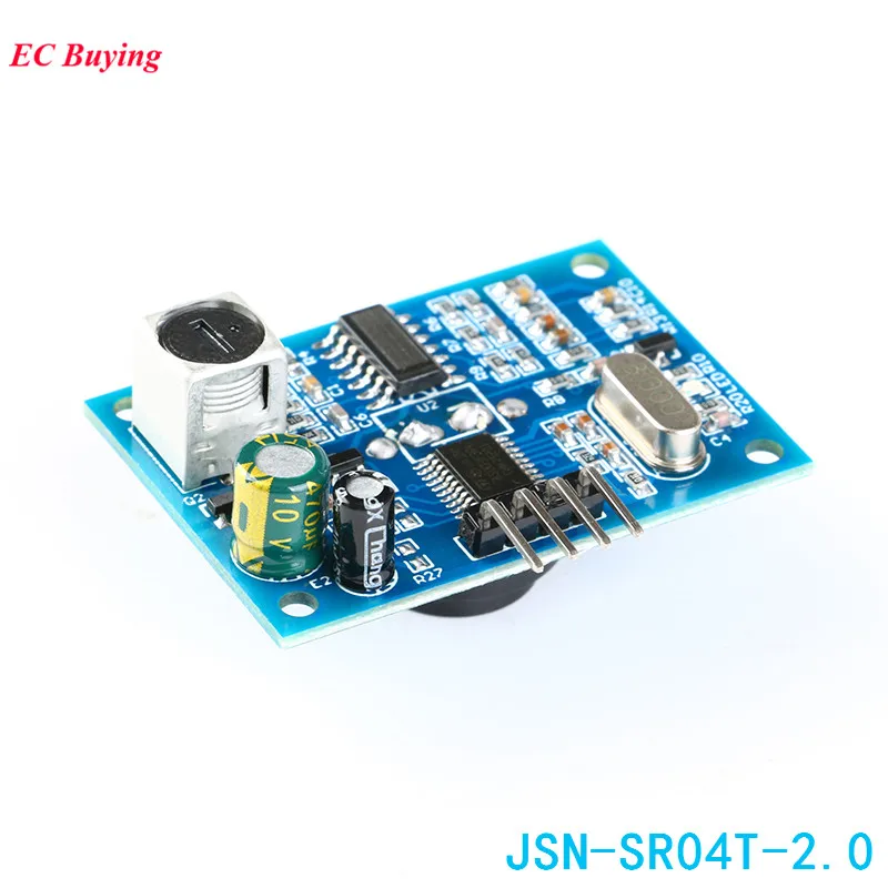 

Waterproof Ultrasonic Ranging Module JSN-SR04T Distance Measuring Transducer Sensor JSN-SR04T 2.0 for Arduino DIY Electronic