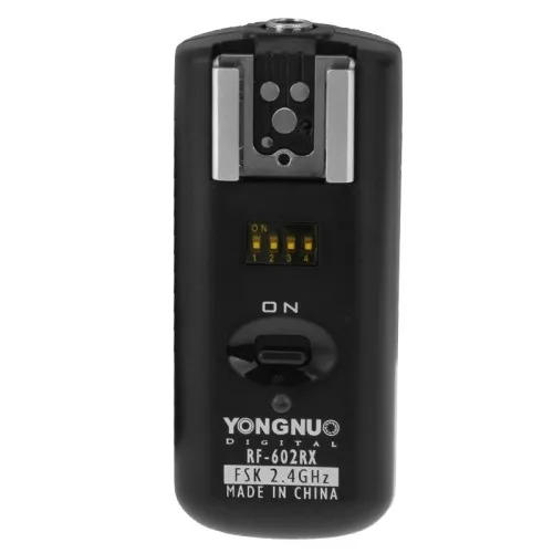 Беспроводной дистанционный триггер YONGNUO RF 602/N 602 RF602 2 4 ГГц для NIKON D90 D5100 D700 D3|yongnuo
