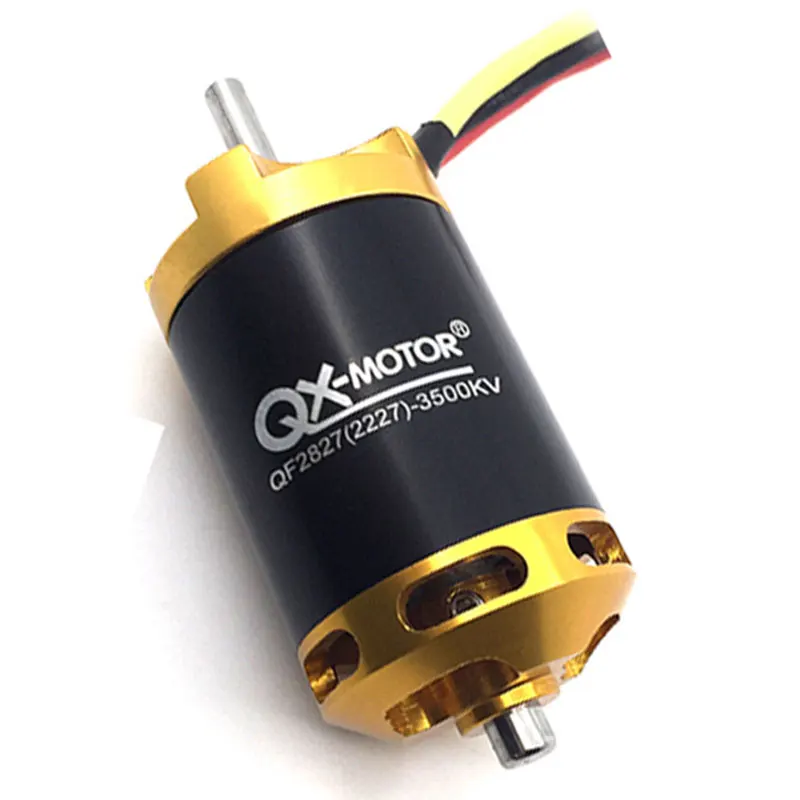 QX MOTOR Фирменная Новинка QC2827 3500KV бесщеточный двигатель для скоростного