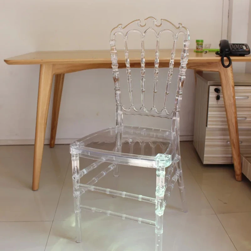 Silla De Corona Transparente De Acrilico Para Boda Silla Chiavari Para Boda Al Aire Libre Reunion De Fiesta En Casa De Hotel Aliexpress Muebles