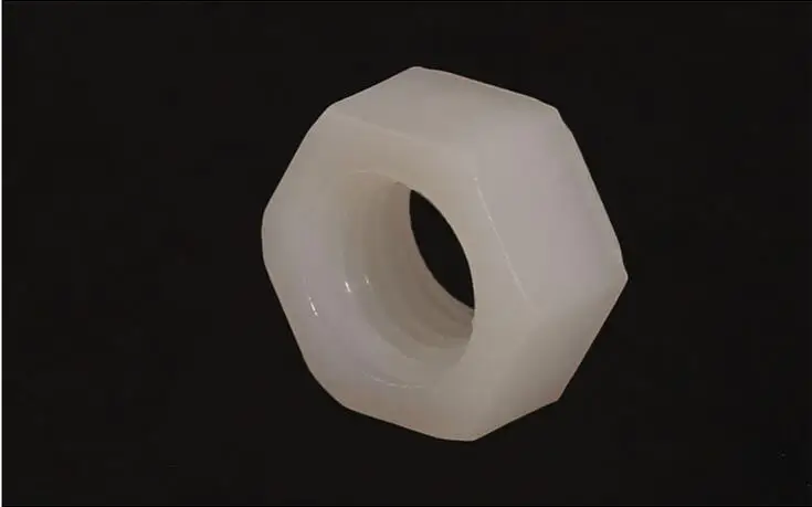 1000 шт. M5 Черный Нейлон шестигранные гайки метрические резьбы пластиковая гайка изоляционные шестигранные гайки крепежа
