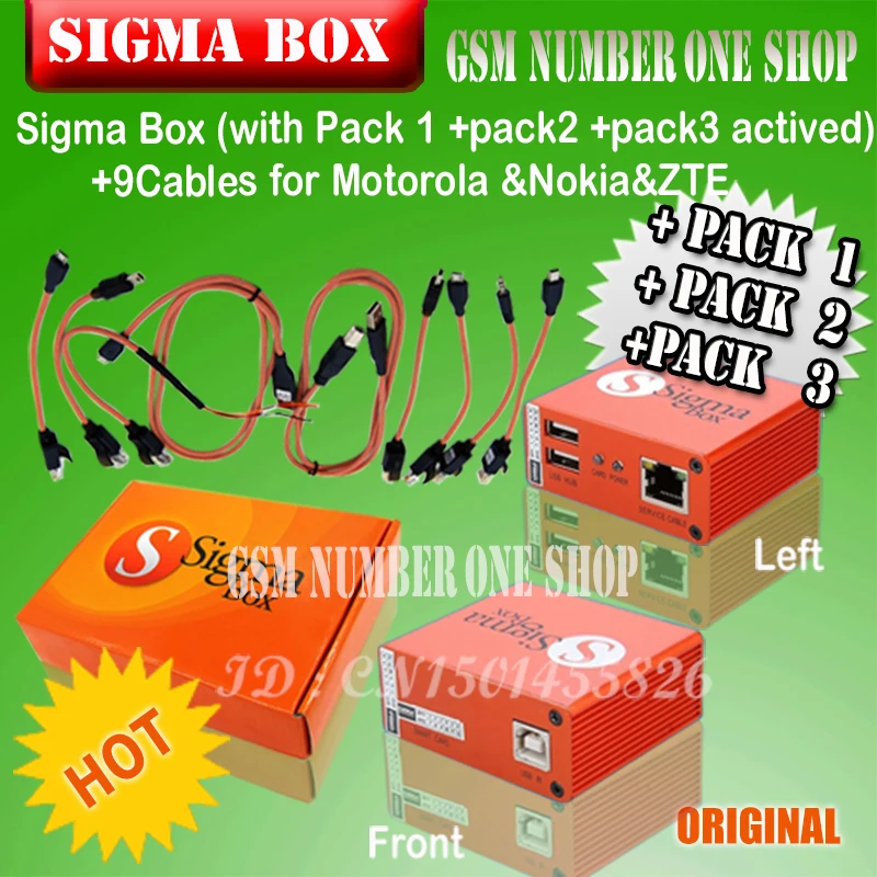 

2019 The Newest 100% Original Sigma box + Pack1+ Pack2 + Pack3 new update for huawei
