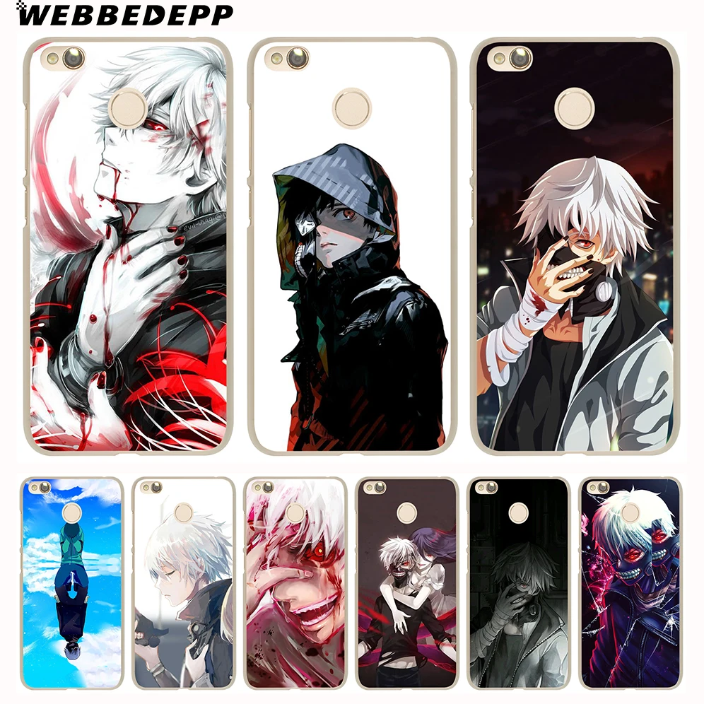 

WEBBEDEPP Japenese anime Tokyo Ghoul Phone Case for Xiaomi Redmi 4X 4A 5A 5 Plus 6 Pro 6A S2 7 Note 5 6 7 8 Pro 4X Go Cover