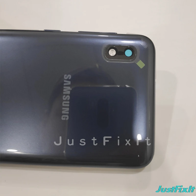 Для SAMSUNG Galaxy A10 2019 SM A105F A105 Задняя крышка батареи Дверь стеклянная Корпус чехол