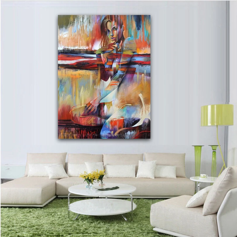 hand painted canvas oil painting