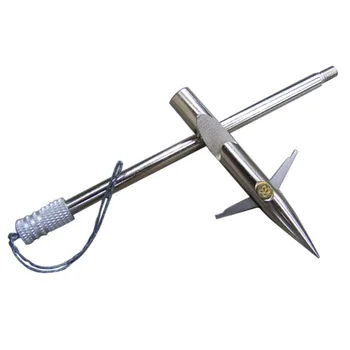 

3pcs Stainless Steel Arrowhead Bow Missile Head Shot Fish Dart Hunting Shooting Catapult Dart Fishing Gear