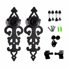 LWZH раздвижные двери сарая рельсы раздвижные дорожки комплект оборудования сарая деревянные двери основные раздвижные дорожки ролик для шкафа раздвижные двери