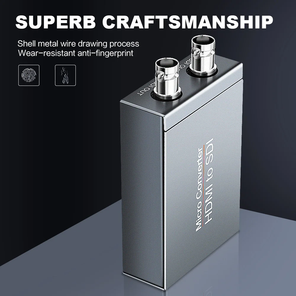 Mini HD 3G SDI to HDMI Converter Adapter HDMI to 3G SDI*2 Display 1080p with usb power HDMI Switcher to SDI for PS3/4 Smart box