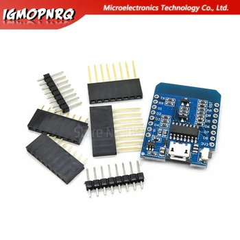 

1set ESP8266 ESP-12F CH340G CH340 V2 USB WeMos D1 Mini WIFI Development Board D1 Mini NodeMCU Lua IOT Board 3.3V With Pins