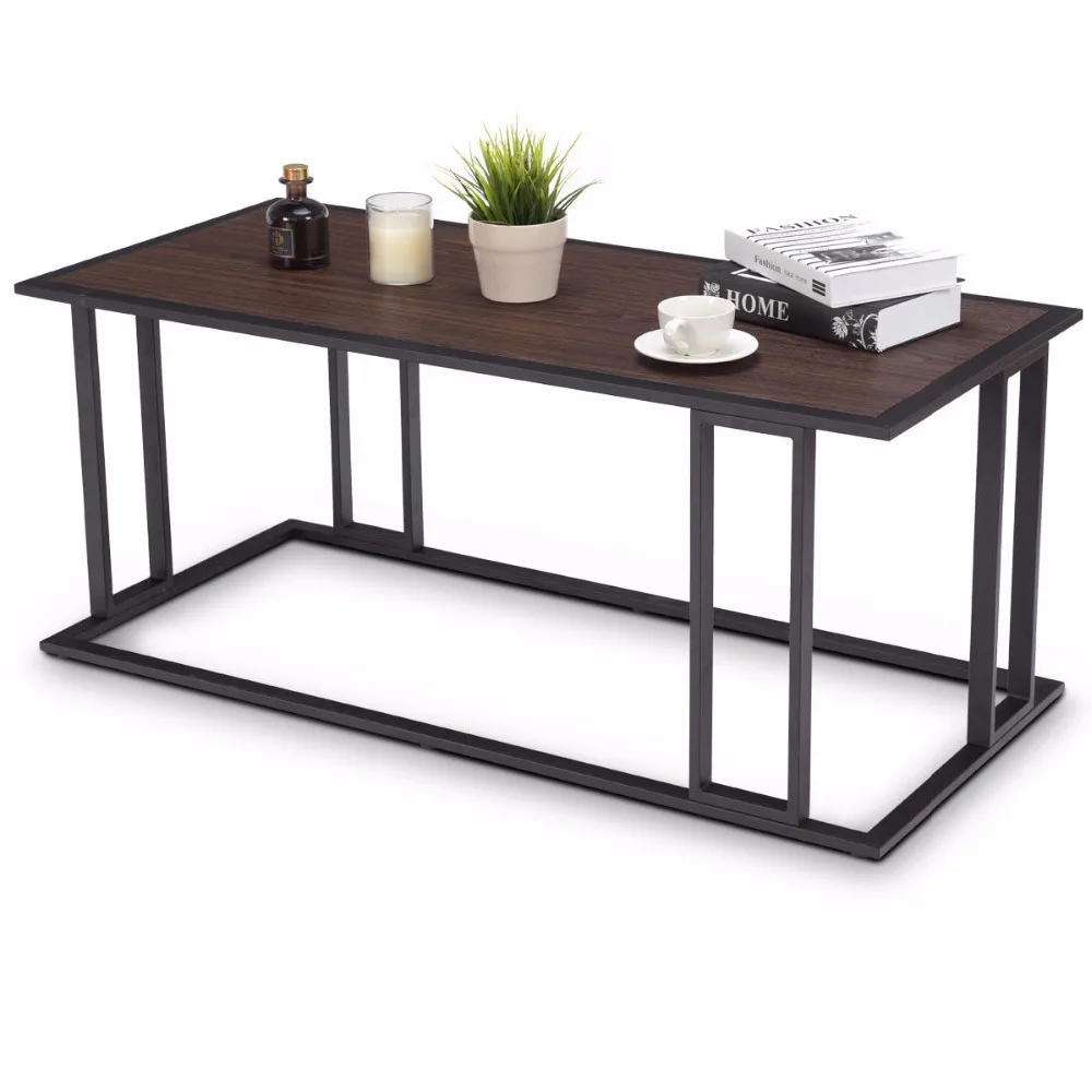Giantex Coffee Cocktail Accent End Table Side Sofa Living Room Essentials Furniture NEW Living Room Furniture HW58265
