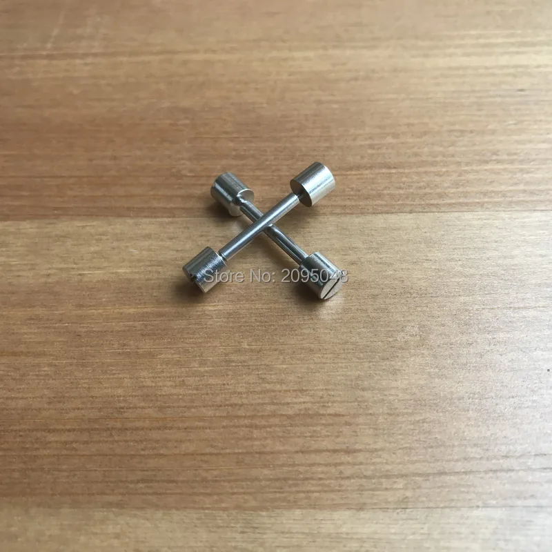 2pieces/set 24mm watch screw tube ear bar for Bvlgari DIAGONO 42mm watch lug connect watch strap parts