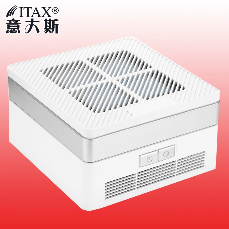 

Desktop Car Air Purifier Cleaner Anion Sterilization Removing Formaldehyde PM2.5 White